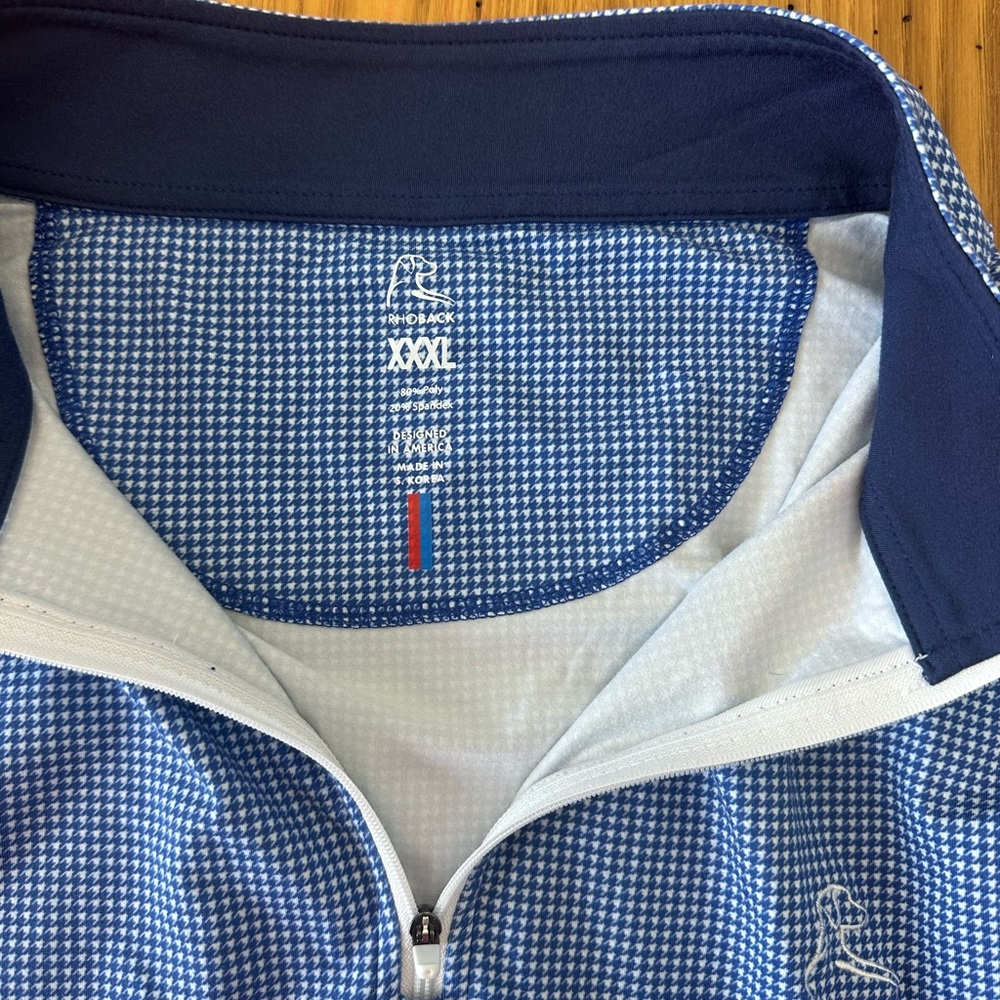 Rhoback Quarter-Zip 3XL - Picture 3 of 4